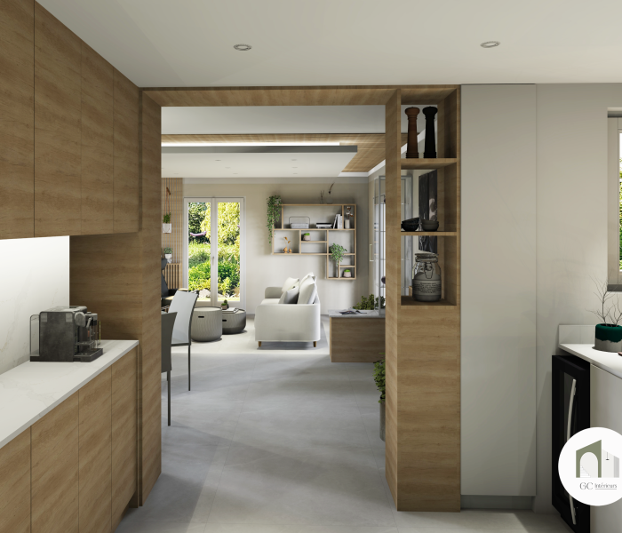 Projet SALERNO-Feuille 16 gaelle chaymol - design d’espace, architecture intérieure et décoration intérieure - conception de cuisine, mobilier sur mesure, choix mobilier et décoration, préconisation matériaux - chantier meyzieu